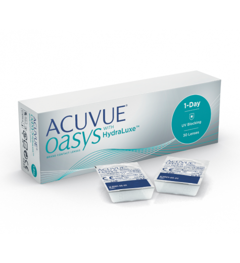 ACUVUE OASYS® 1-Day with HydraLuxe™ Technology