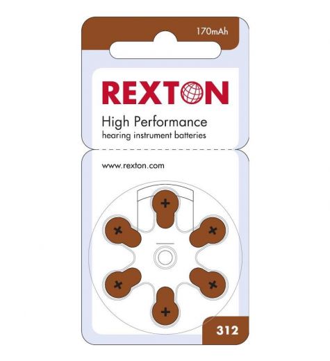 Baterije za slušni aparat Rexton 312